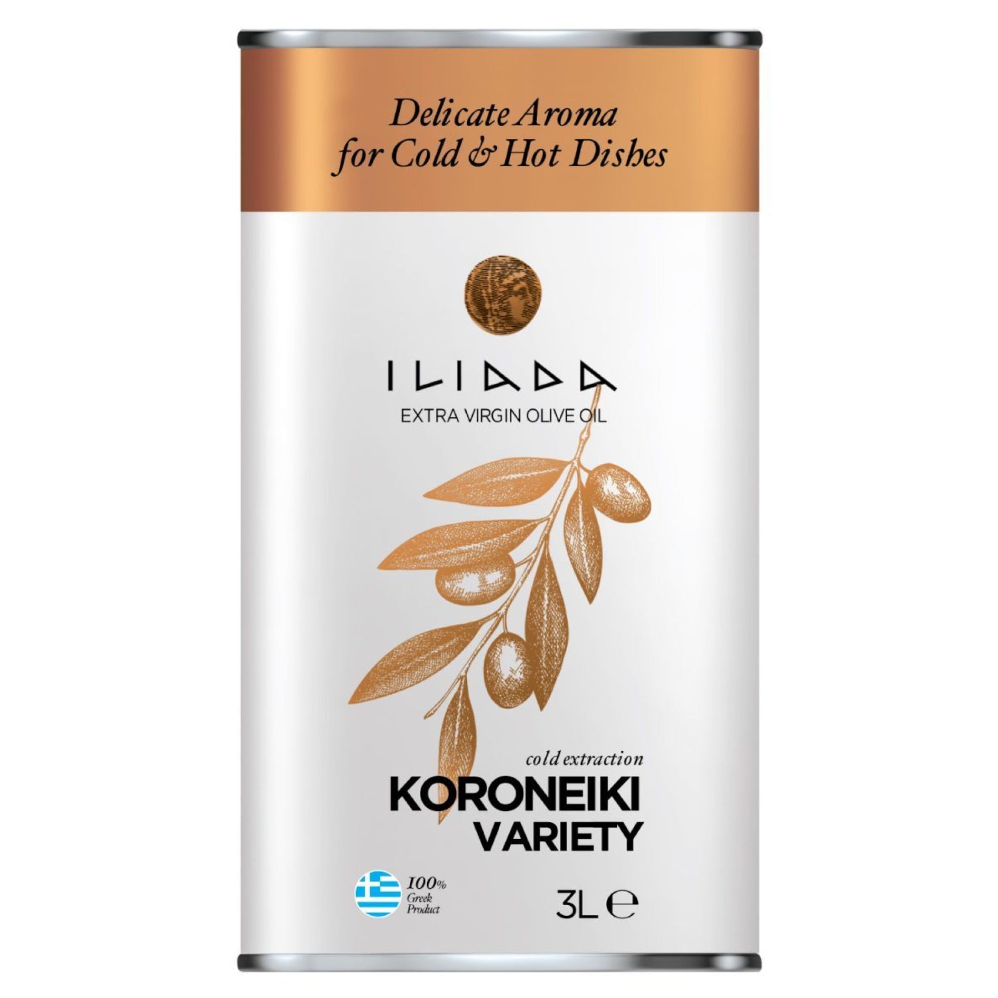 Extra Virgin Olive Oil Koroneiki 'Iliada' 3L