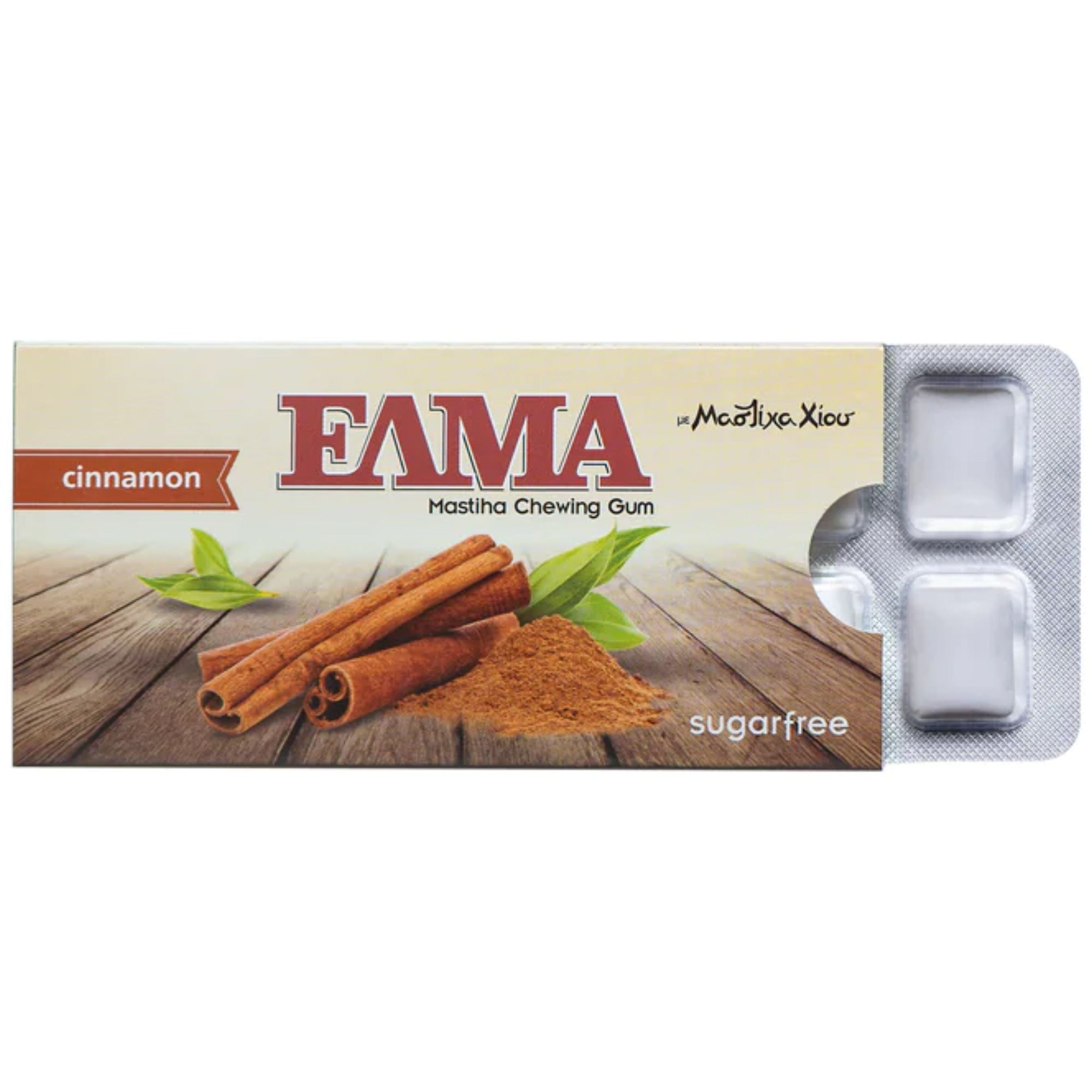 Sugarfree Cinnamon Mastiha Chewing Gum 'Elma'