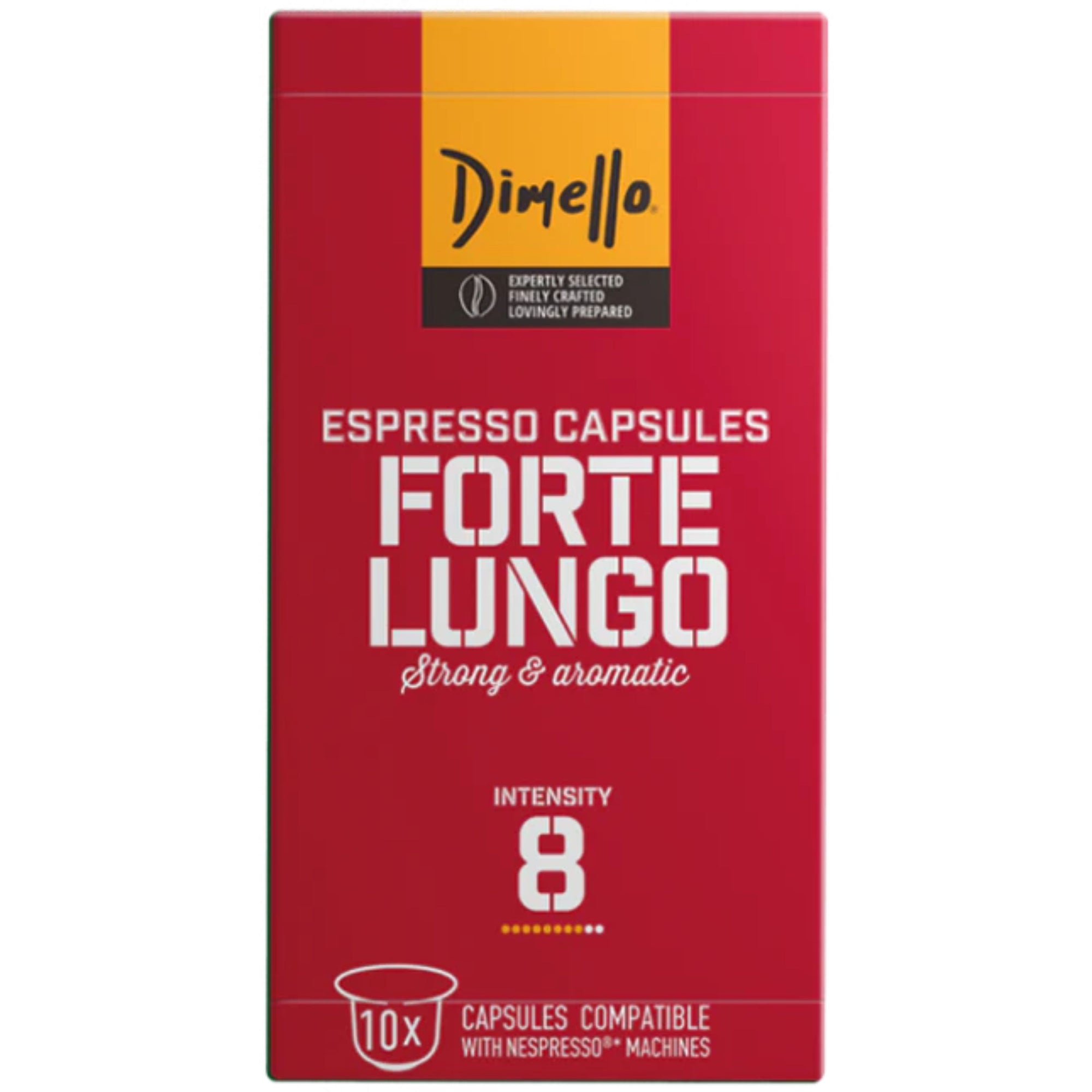 Dimello Espresso Capsules Forte Lungo