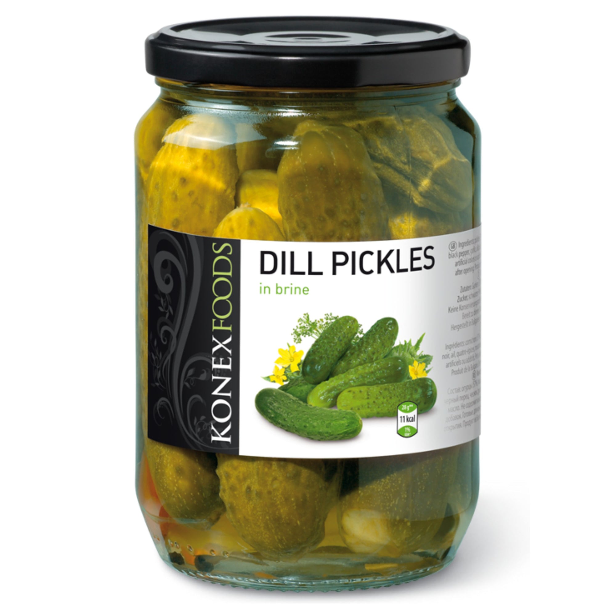 Dill Pickles 'Konex' 670g