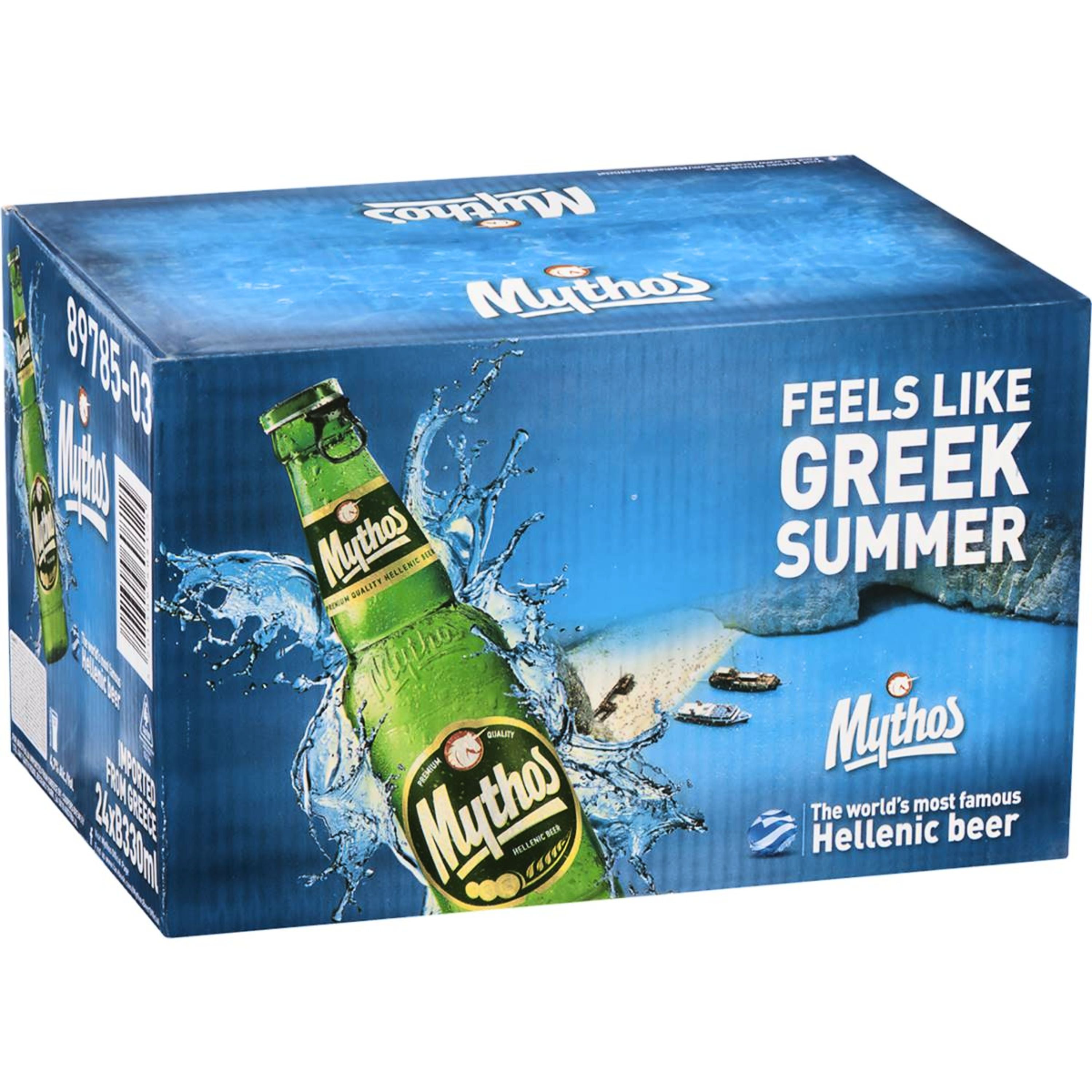 Mythos Beer 330ml - Box 24 – Taste Greece