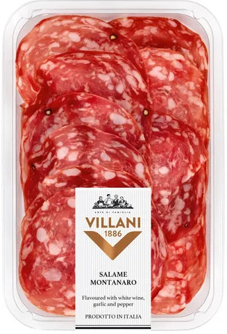 Montanaro Salami Sliced 'Villani' 70g