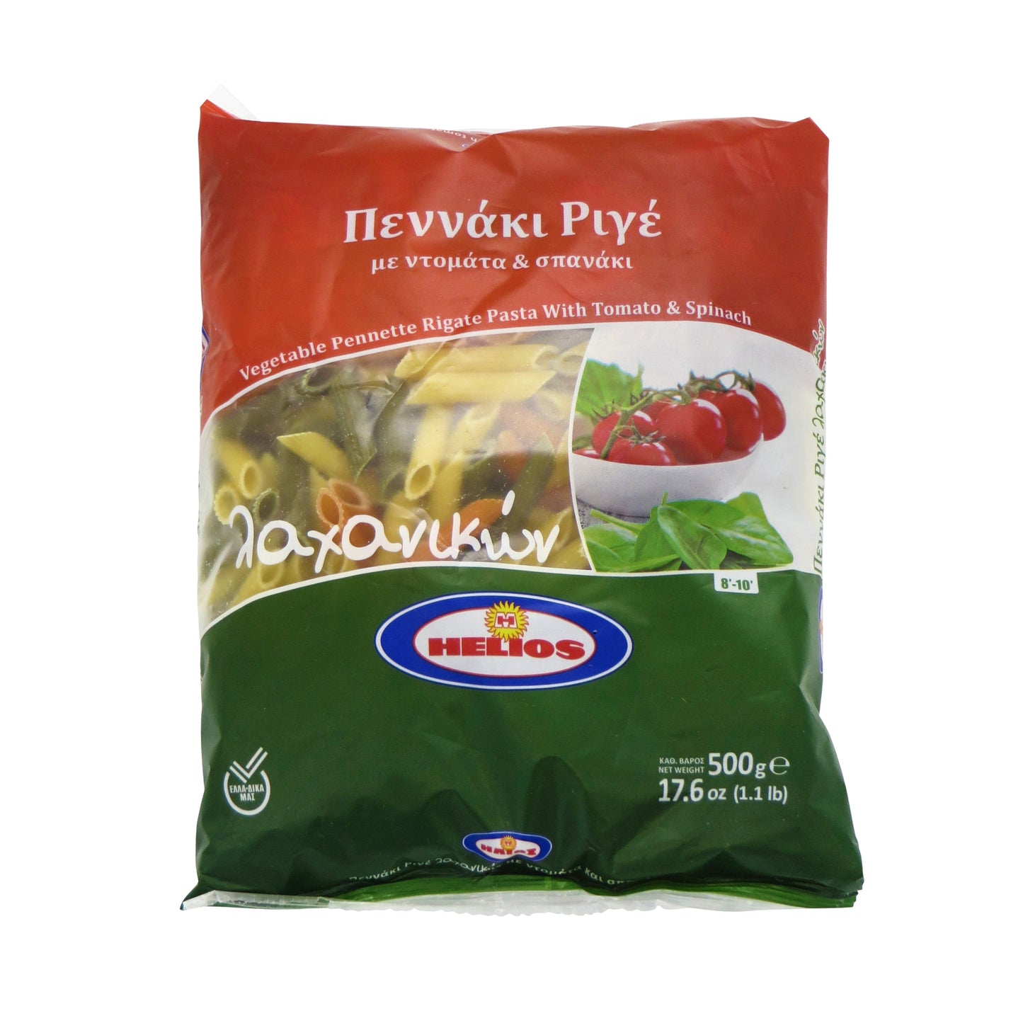 Helios' Vegetable Pennete Rigate 500g