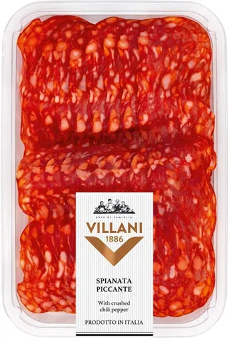 Spianata Piccante (Hot) Sliced 'Villani' 70g