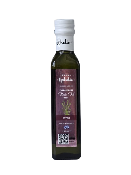 Extra Virgin Olive Oil with Thyme 'Ophelia' 250ml