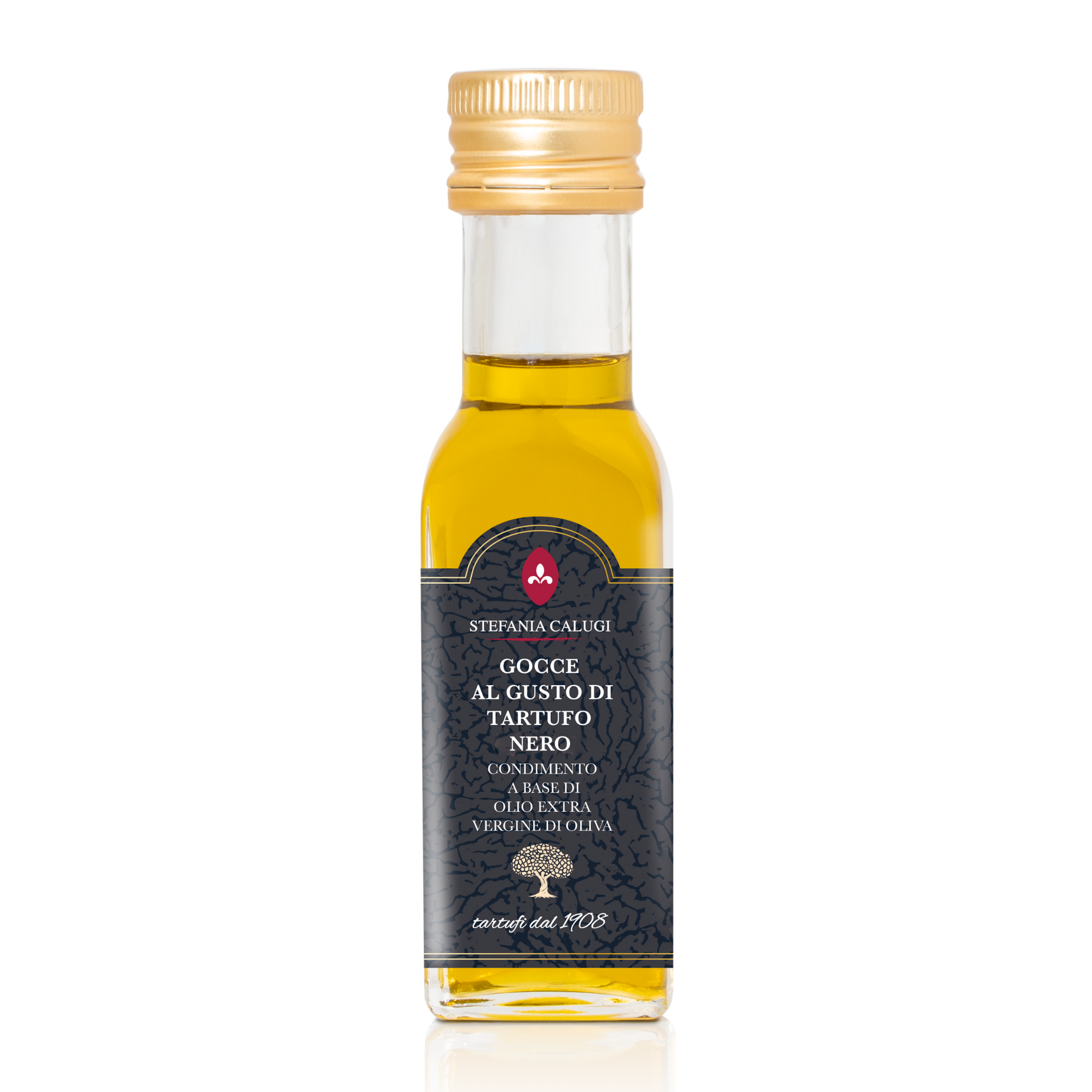 Extra Virgin Olive Oil with Black Truffle 100ml 'Stefania Calugi'