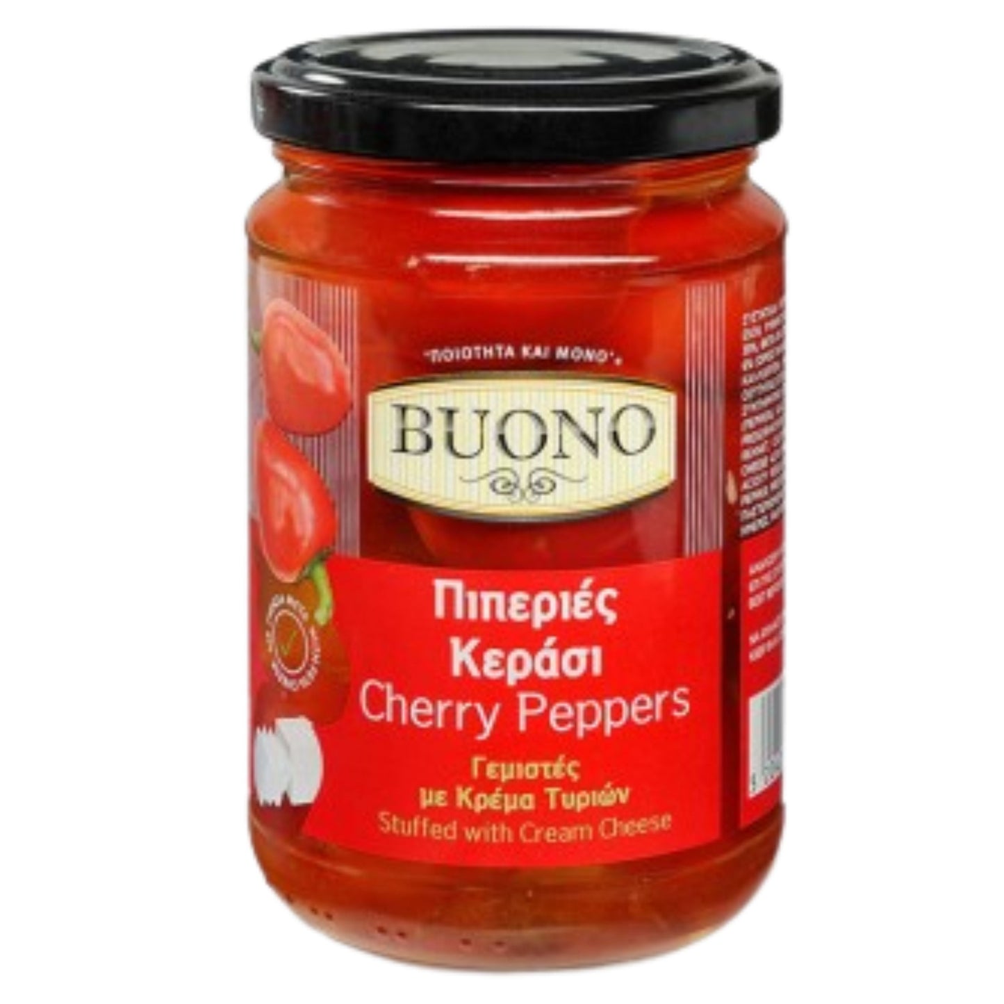 Buono' Cherry Peppers stuffed w/ Cheese 280g