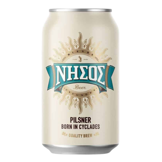 Nissos Pilsner Can 330ml 6 pack