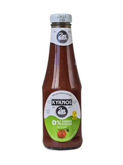 Ketchup No Added Sugar Glass Bottle 320g