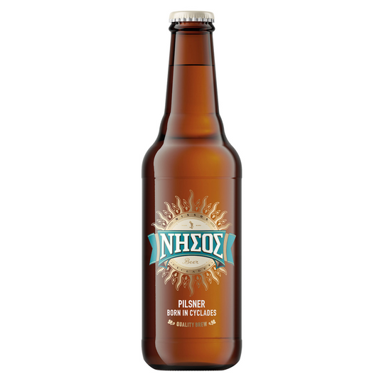 Nissos Pilsner Bottle 330ml 24pack