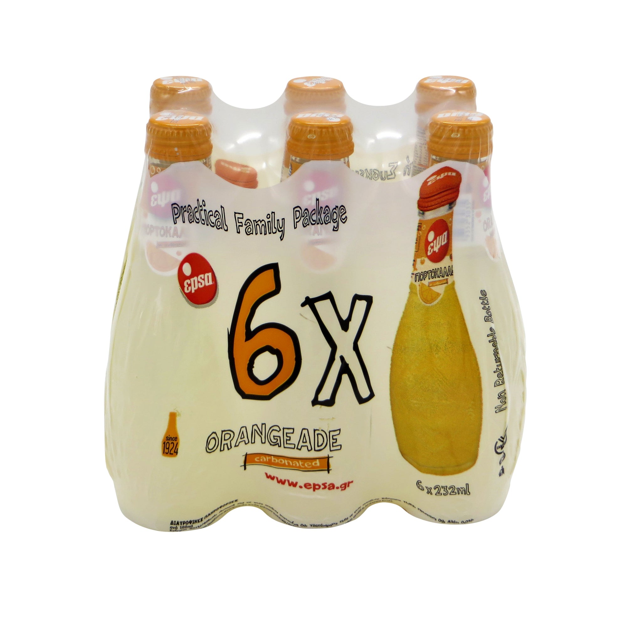 Epsa Orange 232ml - 6x pack