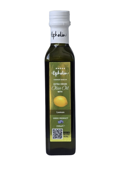 Extra Virgin Olive Oil with Lemon 'Ophellia' 250ml