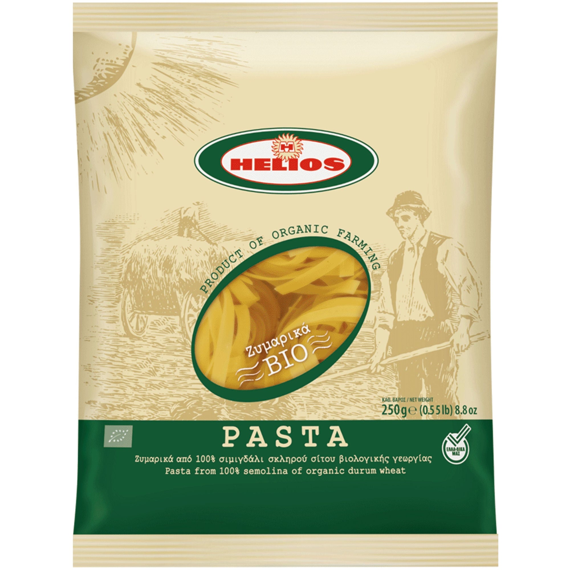 'Helios' Organic Tagliatelle 250g