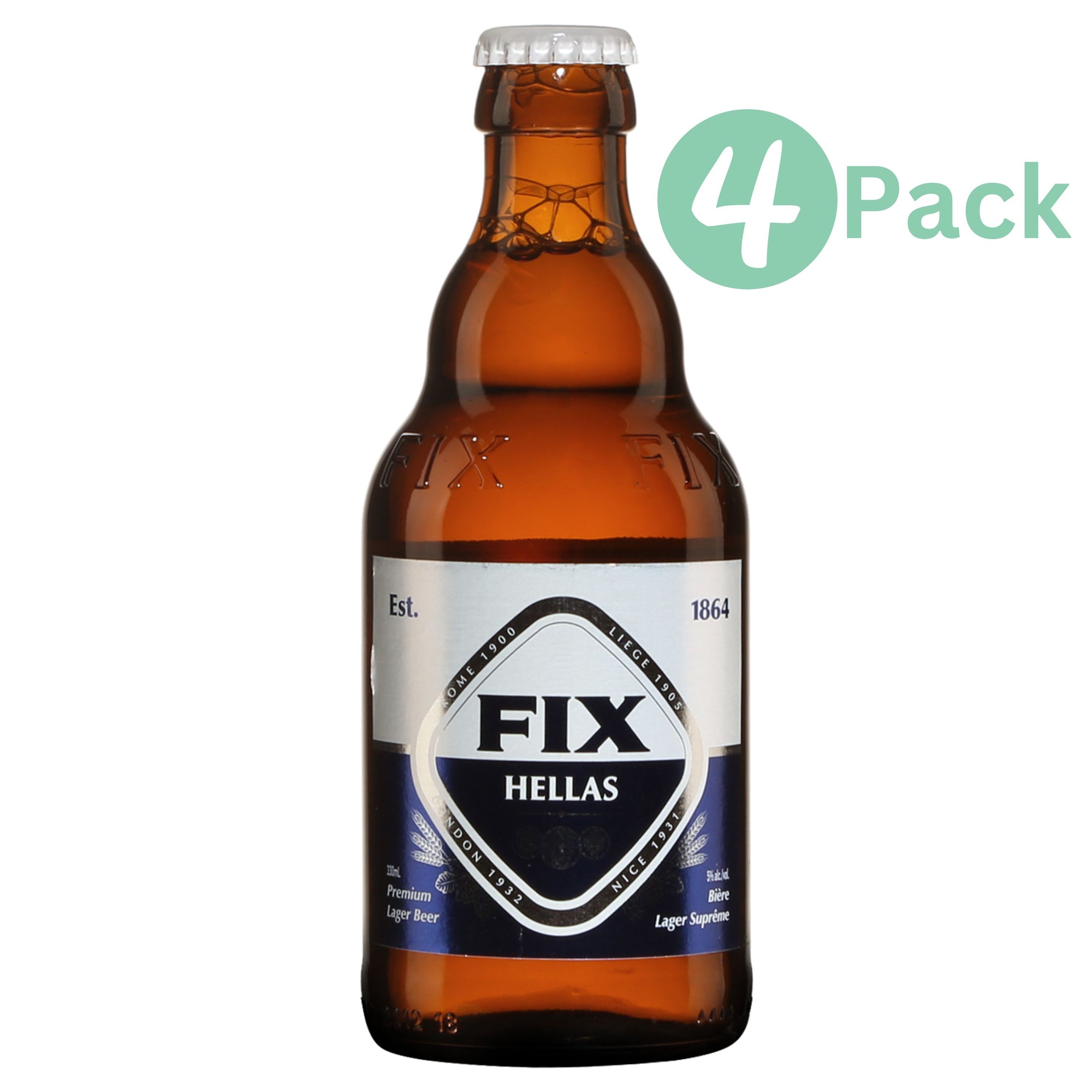 Fix Hellas Beer 330ml - 4 pack