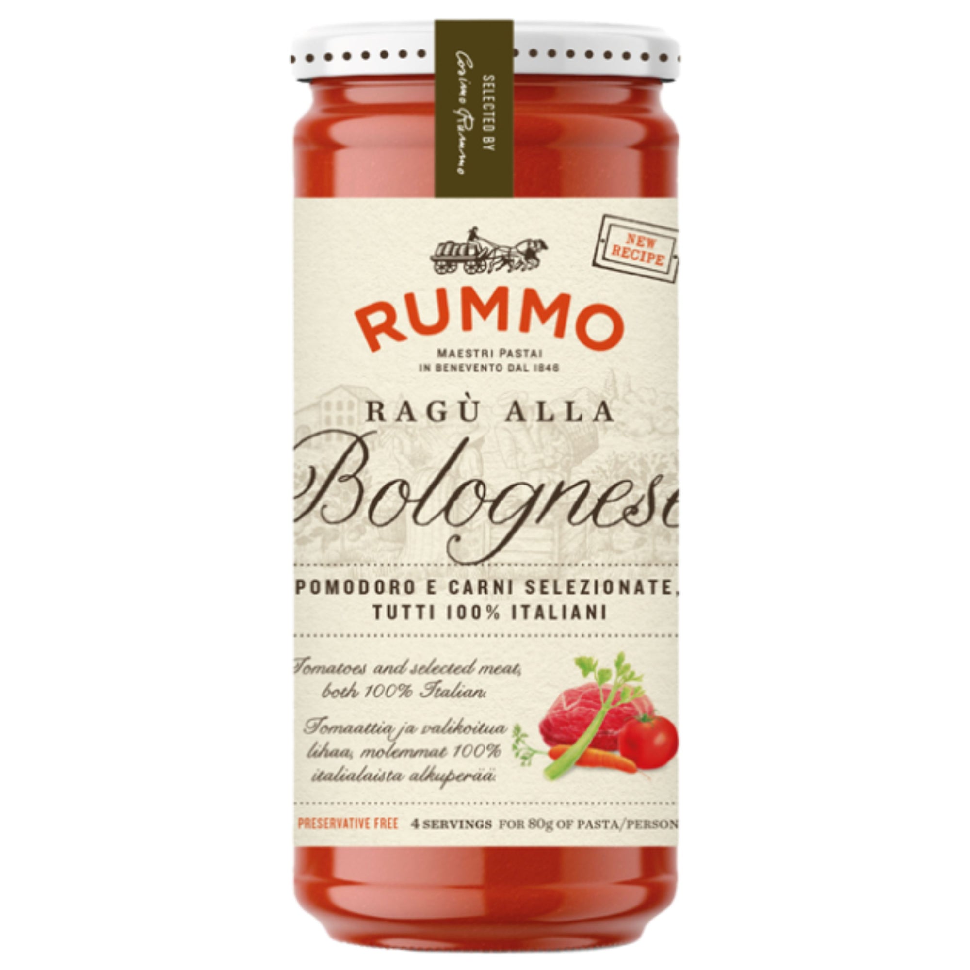 Sugo Ragu'alla Bolognese Sauce 'Rummo' 340g