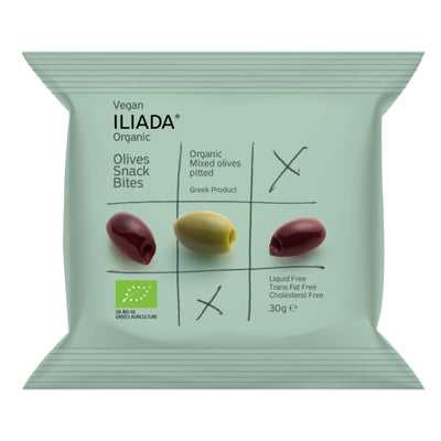 Organic Mixed Pitted Olives  'Iliada' 30g