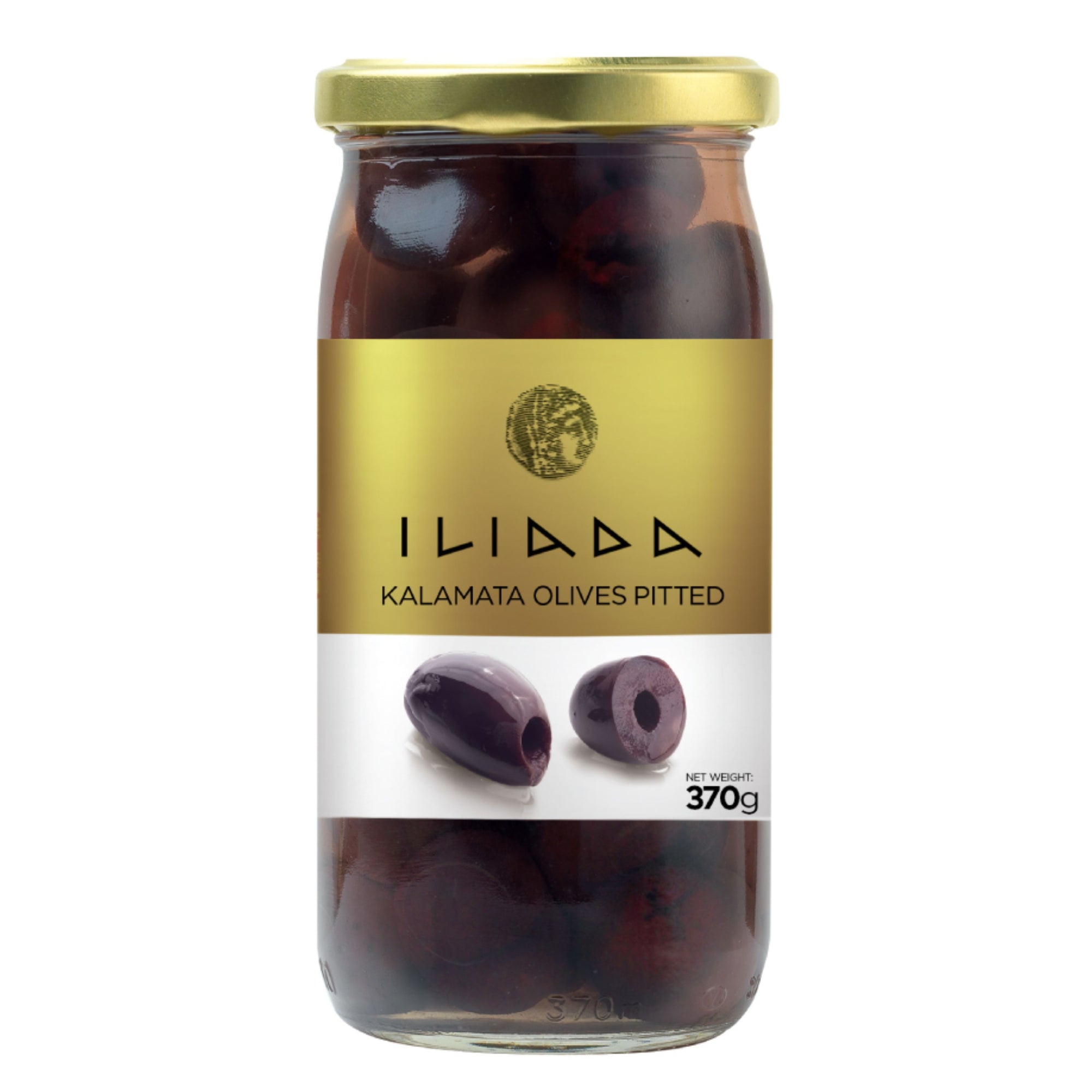 Kalamata Pitted Olives 'Iliada' 370g - Gold Line